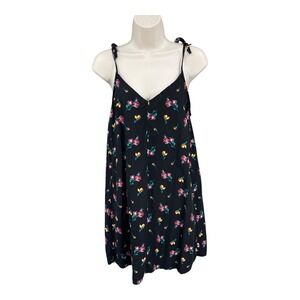 Vans Sundress Dress Women Size XS‎ Floral Skater Summer Beach Resort Adjustable